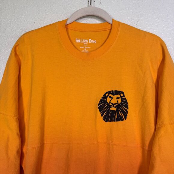 The Lion King Spirit Jersey Adult Small Ombre Orange Yellow Walt Disney World S - Picture 4 of 11